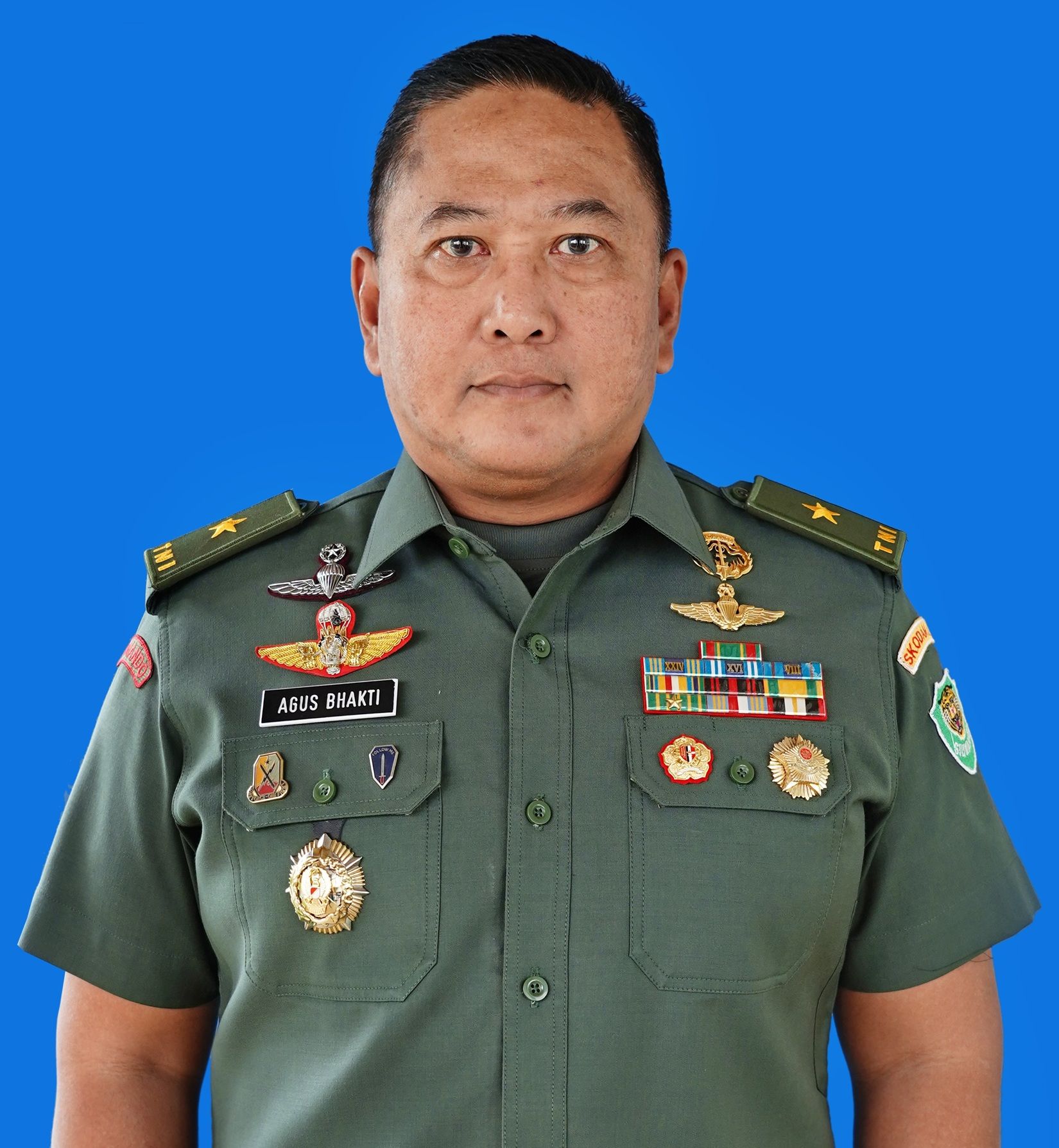 Foto BRIGJEN TNI Dr. AGUS BHAKTI, S.I.P., M.I.P., M.Han.