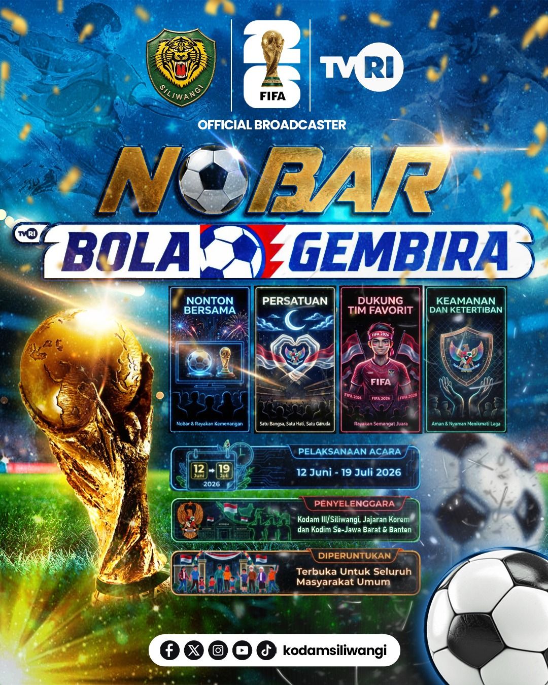 Nobar Kebangsaan Piala Dunia 2026